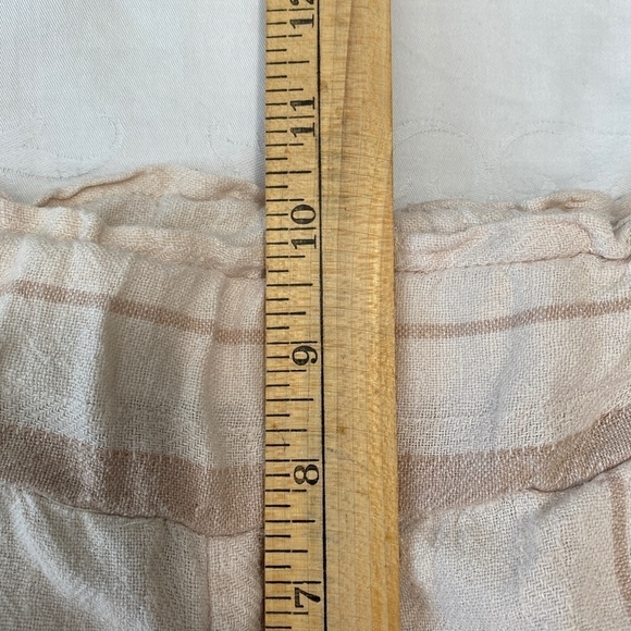 Indigo Rein Women's Linen Blend Cropped Wide Leg Pull-on Pants Size Small - Picture 9 of 10